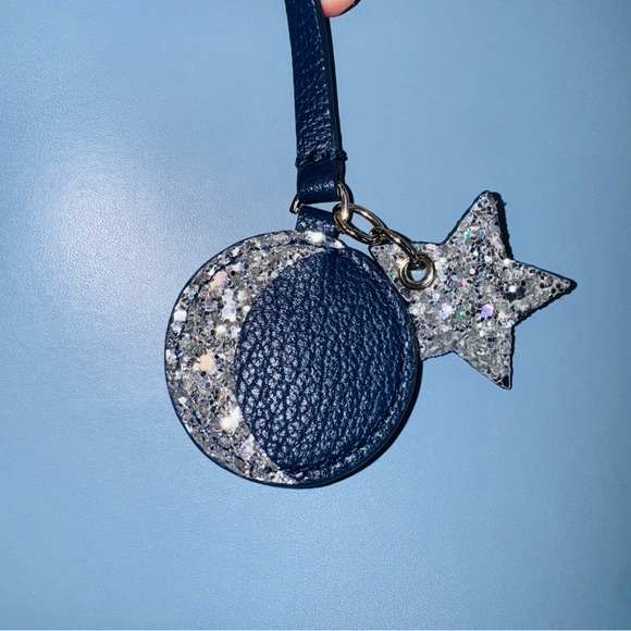 Kate Spade NY Grecia Kearny Street Blue Tote Bag Star & Moon Dusk City Scape - Picture 9 of 16